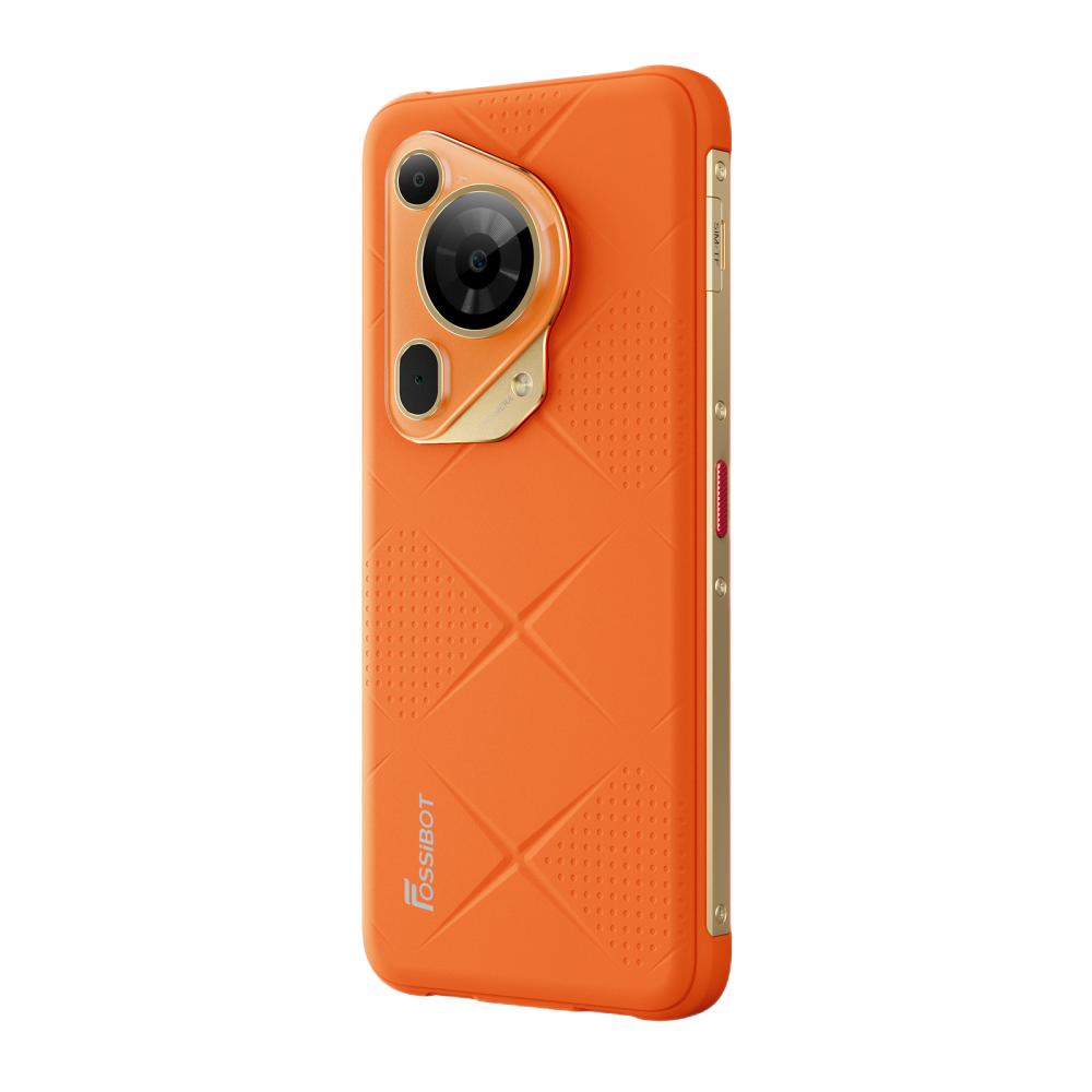 Telefon Fossibot F112 Pro Slim 5G 256GB 7150mAh NFC Android 14 Orange [3]