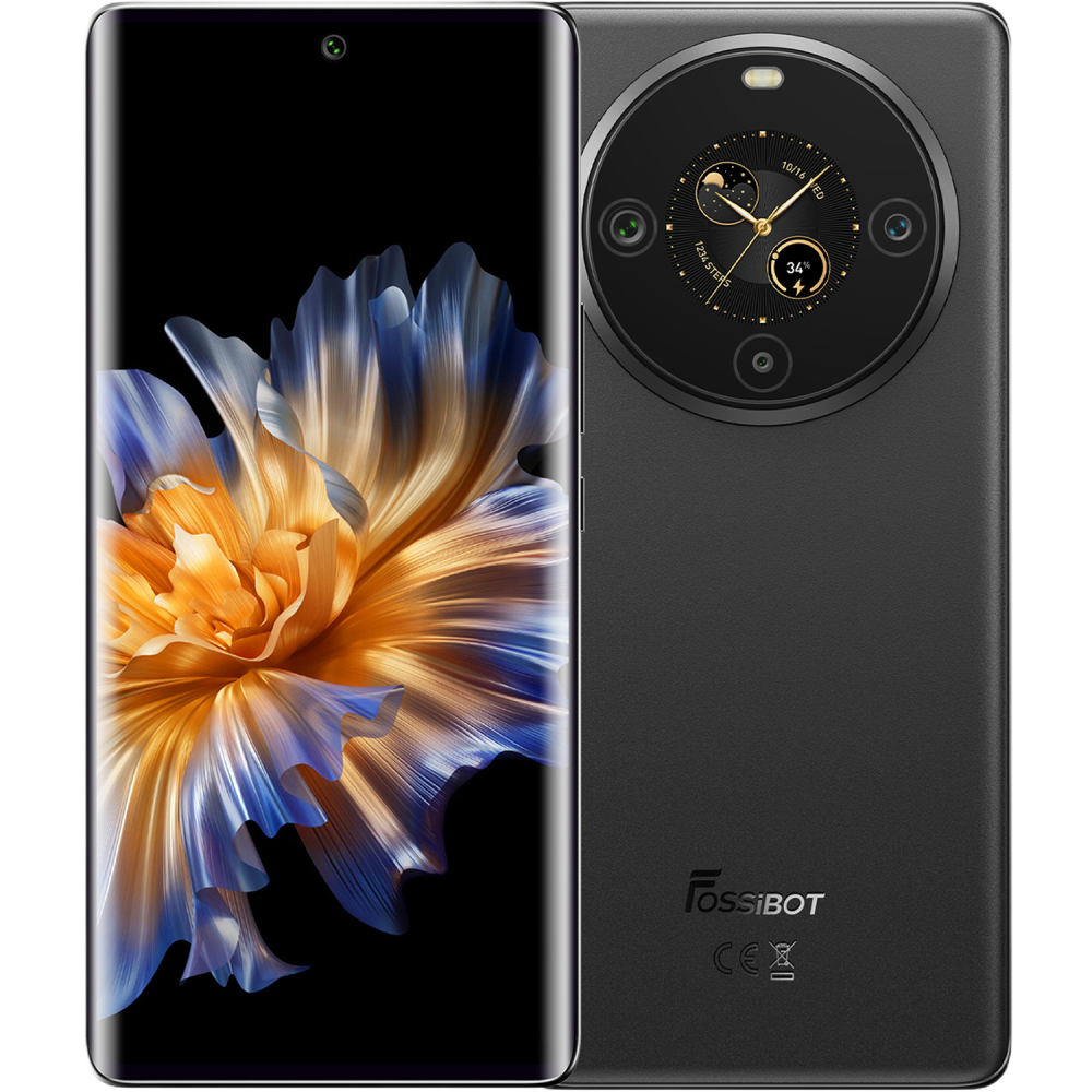 Telefon Fossibot S3 Pro 4G 6.67' AMOLED Curved 5000mAh NFC Android 14 Black [2]