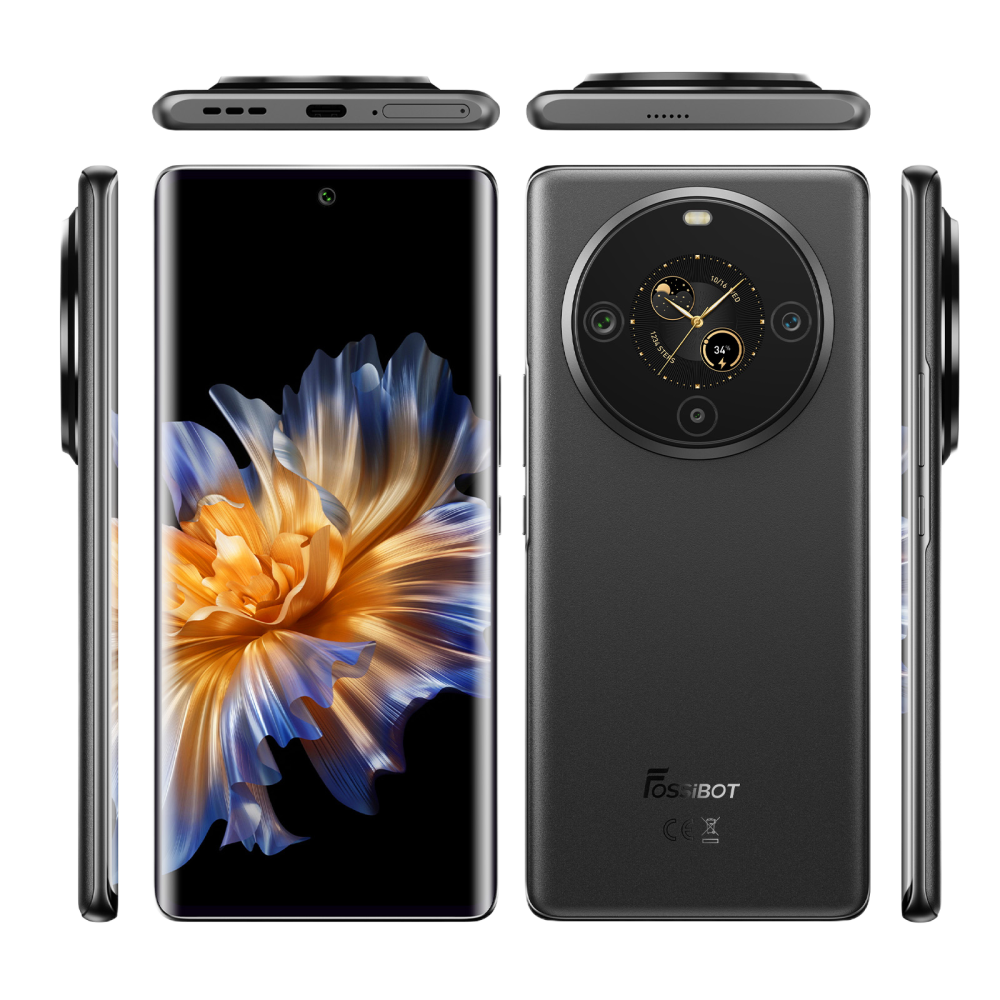 Telefon Fossibot S3 Pro 4G 6.67' AMOLED Curved 5000mAh NFC Android 14 Black [6]