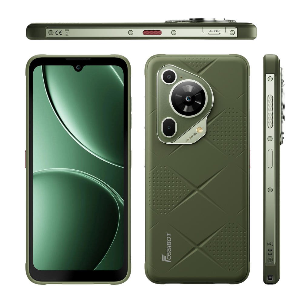Telefon Fossibot F112 Pro Slim 5G 256GB 7150mAh NFC Android 14 Green [8]