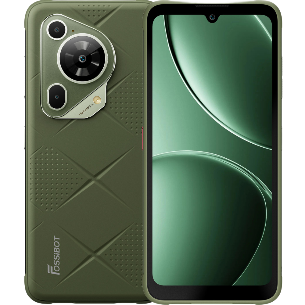 Telefon Fossibot F112 Pro Slim 5G 256GB 7150mAh NFC Android 14 Green [2]