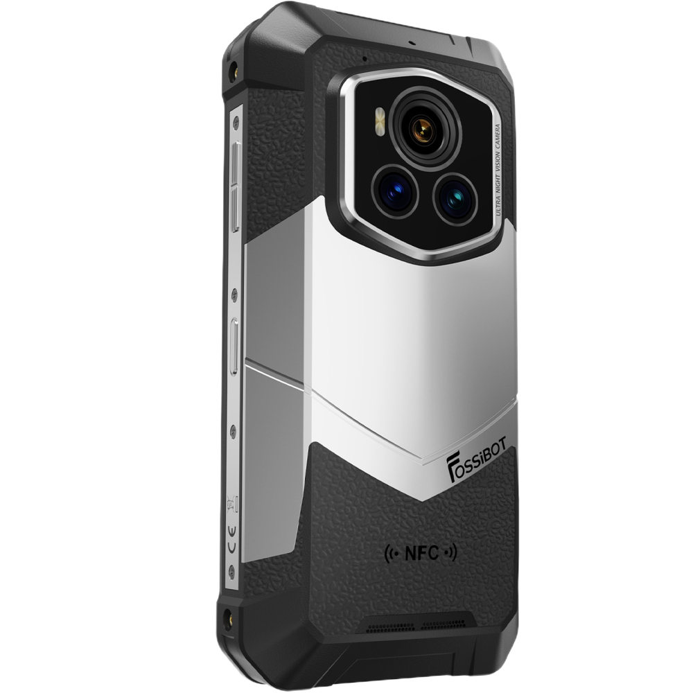 Telefon Fossibot F107 Pro 5G 6.95' 120Hz 30GB RAM/512GB 28000mAh NFC IP68/IP69K Android 15 [8]