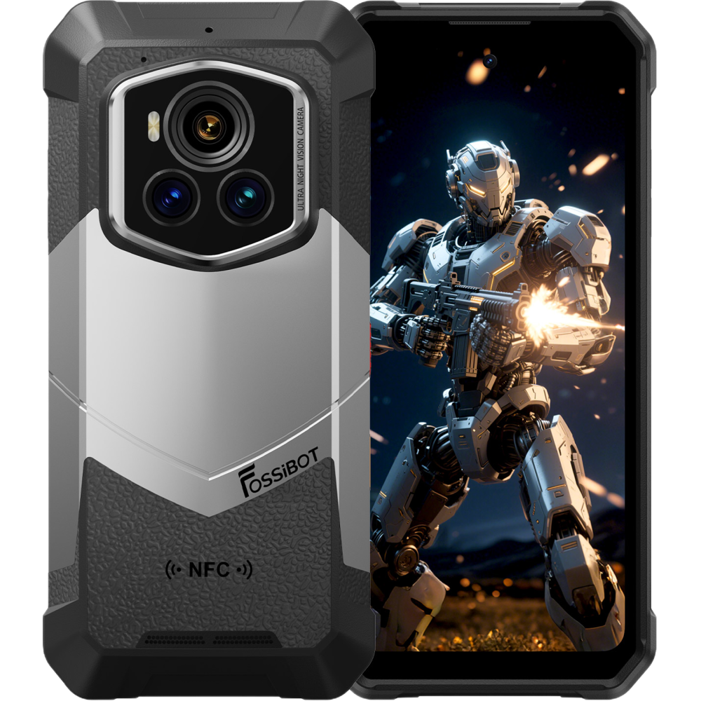 Telefon Fossibot F107 Pro 5G 6.95' 120Hz 30GB RAM/512GB 28000mAh NFC IP68/IP69K Android 15 [4]