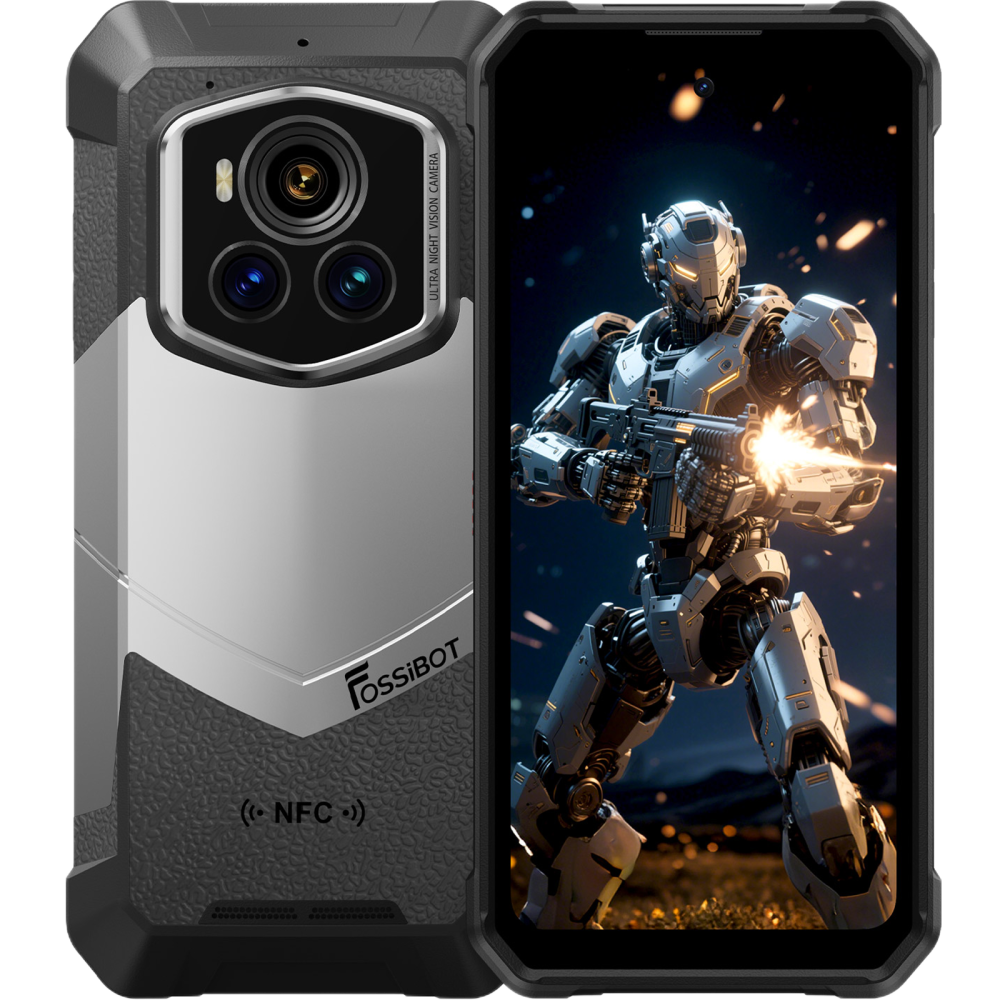 Telefon Fossibot F107 Pro 5G 6.95' 120Hz 30GB RAM/512GB 28000mAh NFC IP68/IP69K Android 15 [2]