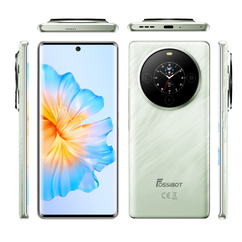 Telefon Fossibot S3 Pro 4G 6.67' AMOLED Curved 5000mAh NFC Android 14 Green [8]