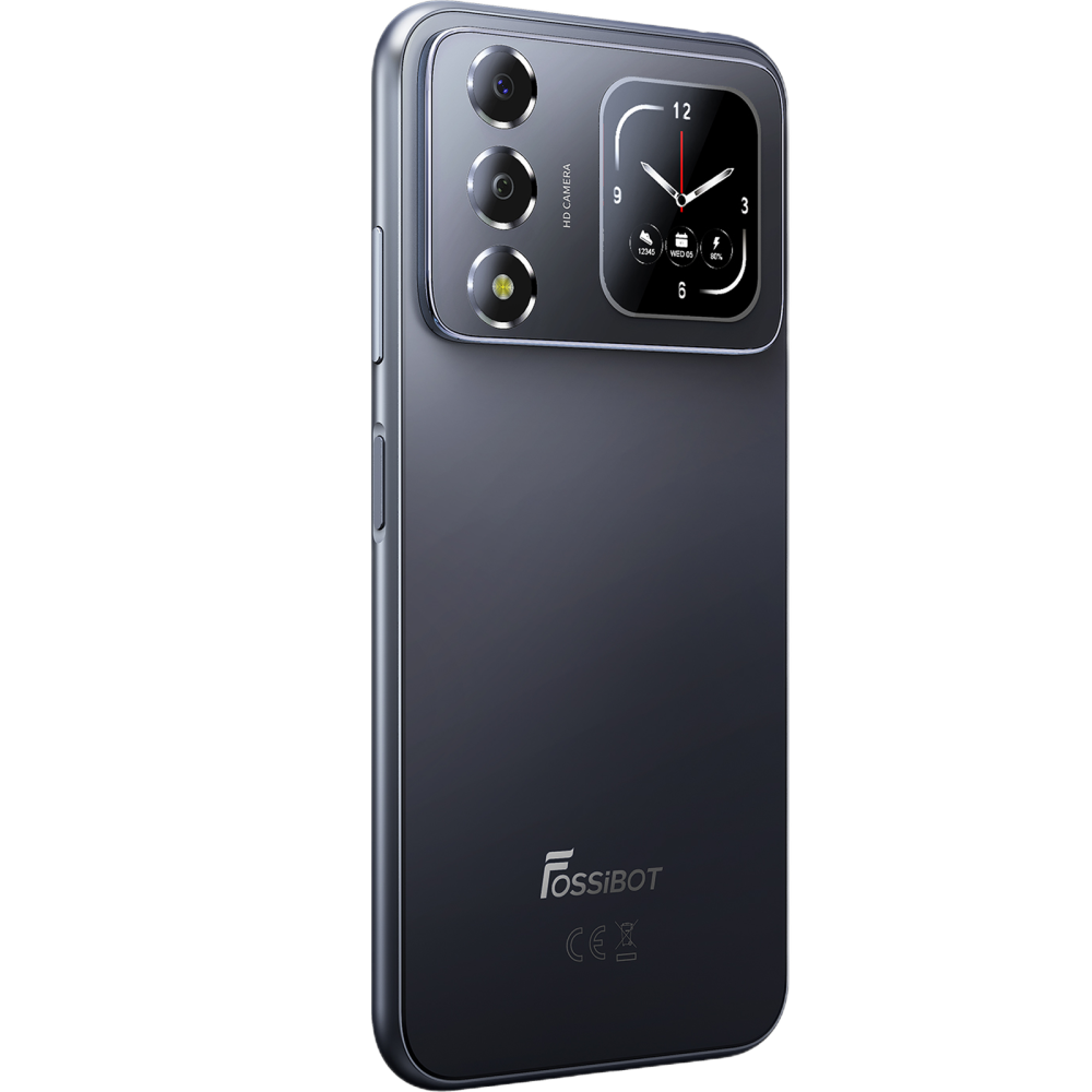 Telefon Fossibot S7, 4G, Dual SIM, 6.9" 120Hz, Octa-Core T615, 4GB RAM, 128GB, Camera 16MP + 8MP, 5000mAh, Android 16, Black [6]