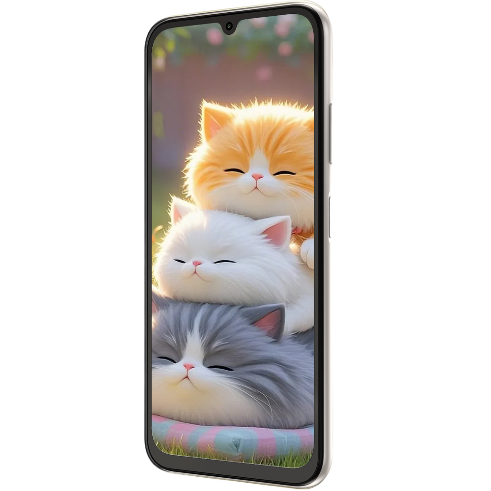 Telefon Fossibot S7, 4G, Dual SIM, 6.9" 120Hz, Octa-Core T615, 4GB RAM, 128GB, Camera 16MP + 8MP, 5000mAh, Android 16, Natural [3]