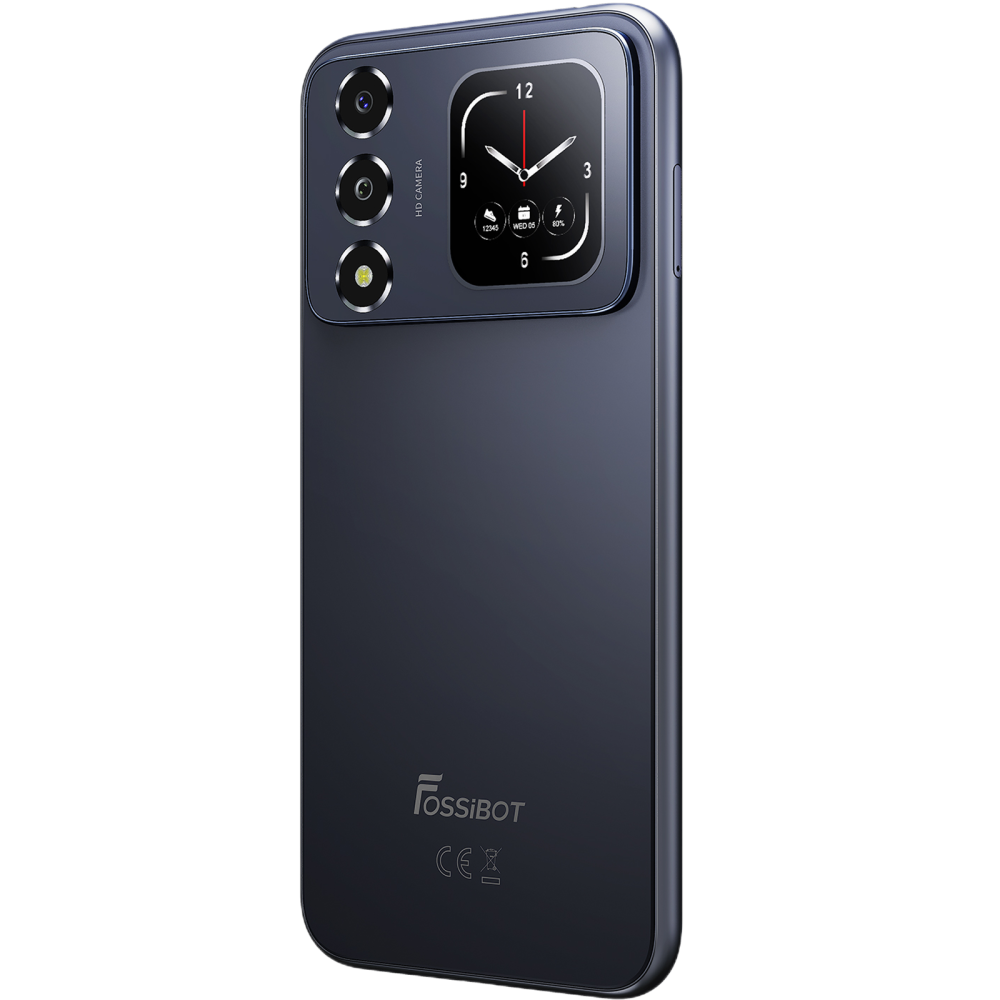 Telefon Fossibot S7, 4G, Dual SIM, 6.9" 120Hz, Octa-Core T615, 8GB RAM, 256GB, Camera 16MP + 8MP, 5000mAh, Android 16, Black [5]