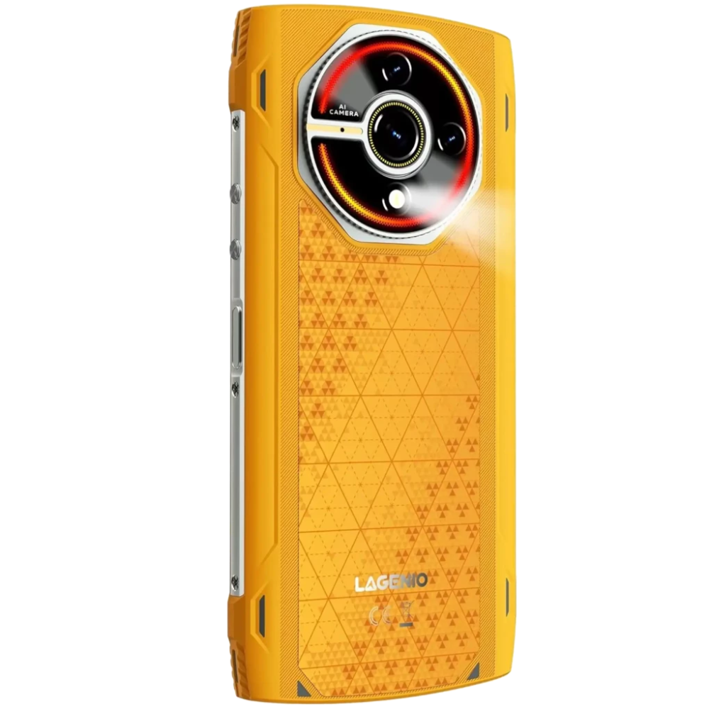 Lagenio Rhino 2 Pro, 4G, Dual SIM, 6.7" 120Hz, Octa-Core T7250, 8GB RAM, 256GB, NFC, Android 15, Orange [2]