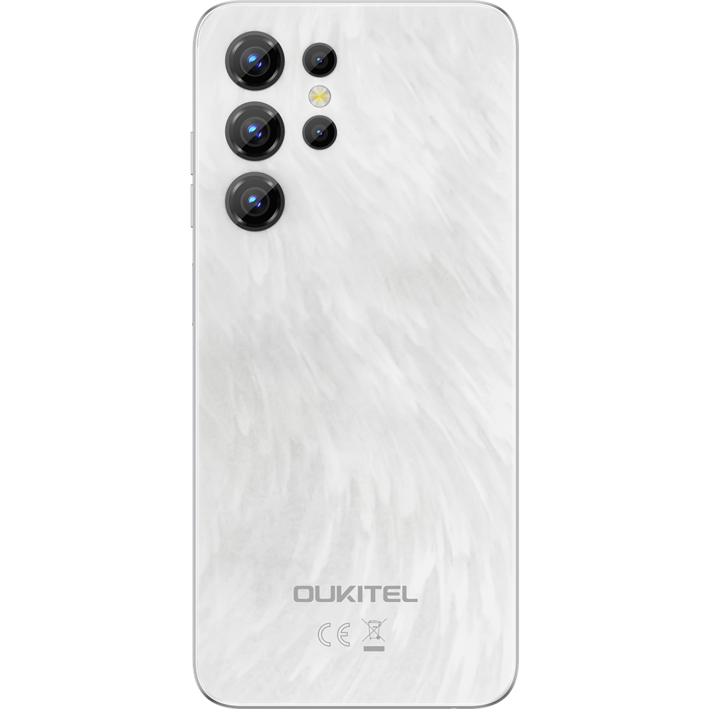 Telefon Oukitel C1 (2025), 4G, IPS 6.56-inch 90Hz, 16GB RAM / 128GB, 5150mAh, Android 15, White [6]