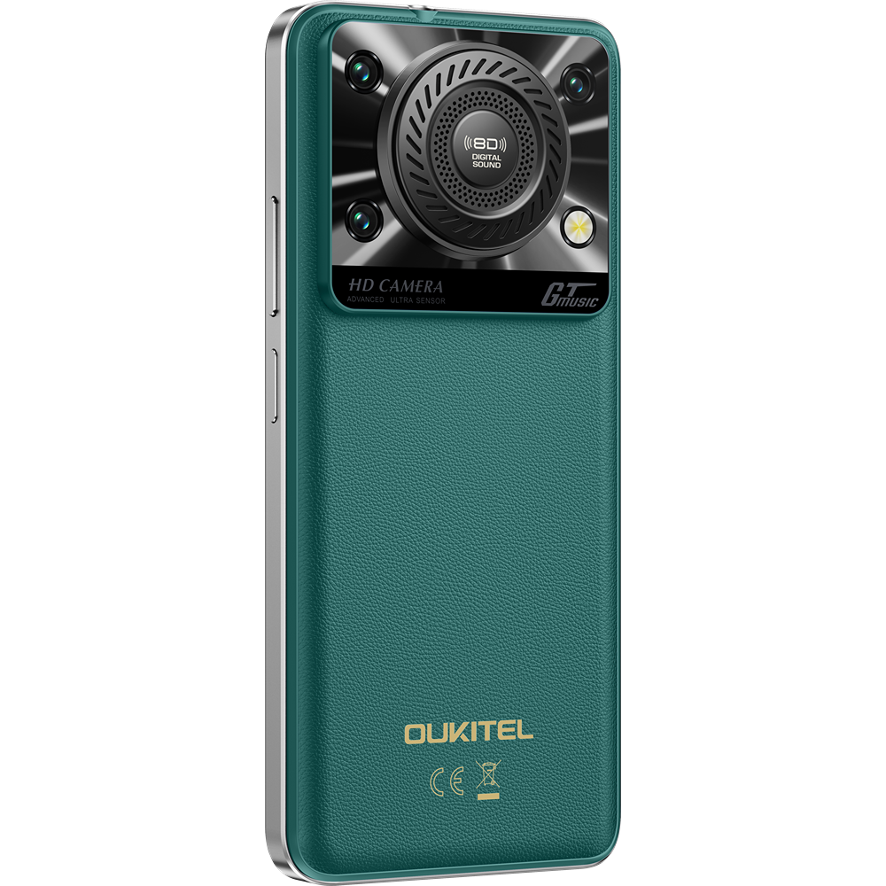 Telefon Oukitel C60, 4G, Octa-Core, 6.88' HD+ 90Hz, 16GB RAM / 128GB, 10000mAh, NFC, Android 15, Green [5]