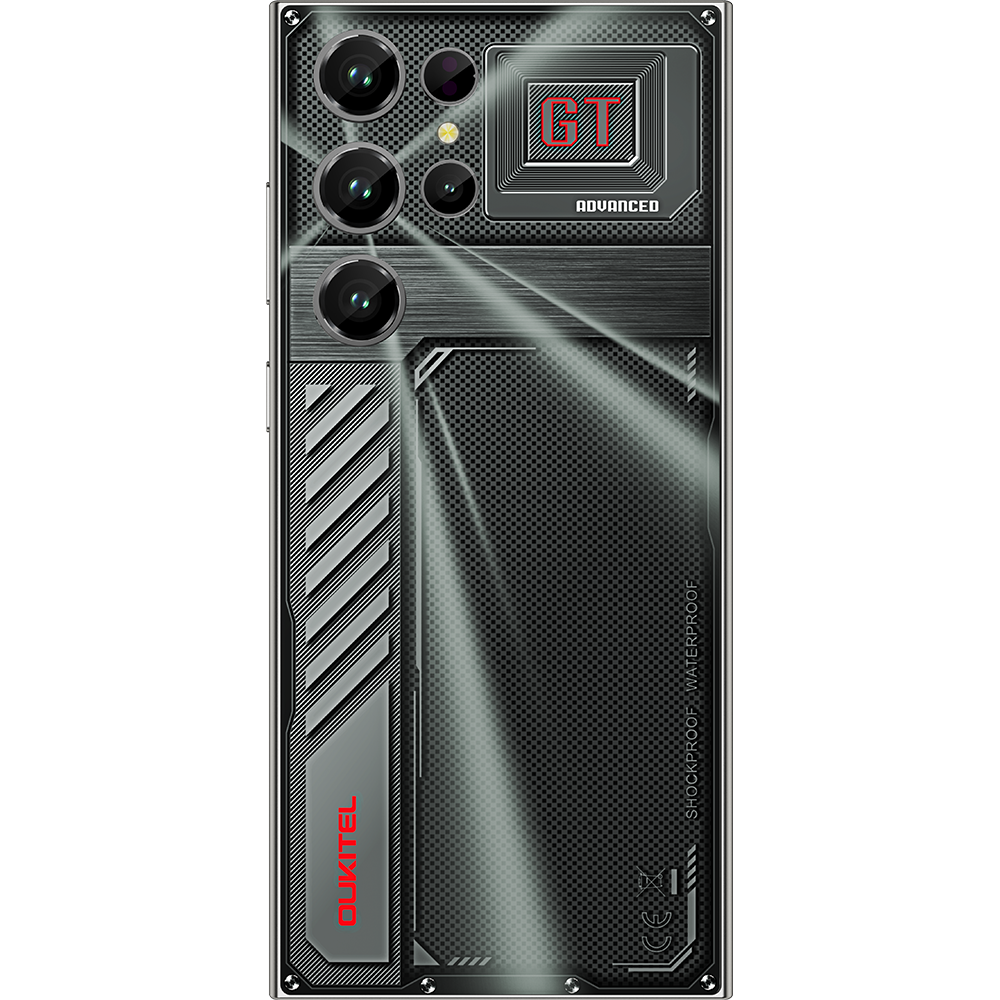 Oukitel C61 GT, 4G, Octa-Core, 6.88" IPS 90Hz, 16GB RAM / 128GB, 5150mAh, NFC, Android 15, Black [10]