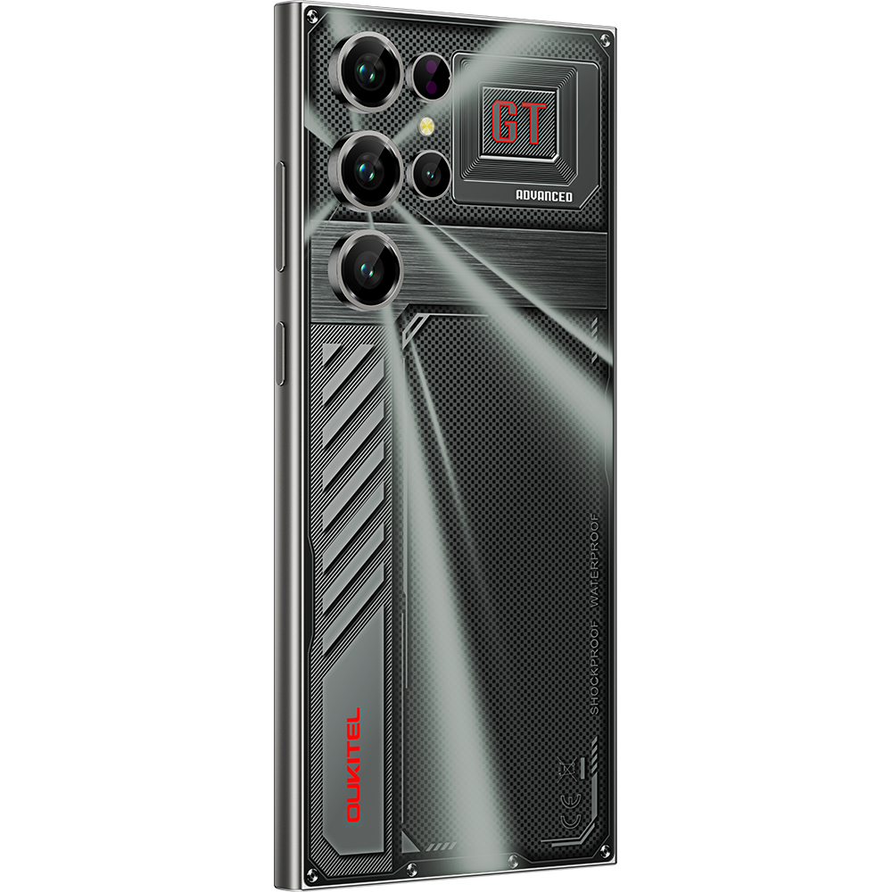 Oukitel C61 GT, 4G, Octa-Core, 6.88" IPS 90Hz, 16GB RAM / 128GB, 5150mAh, NFC, Android 15, Black [2]