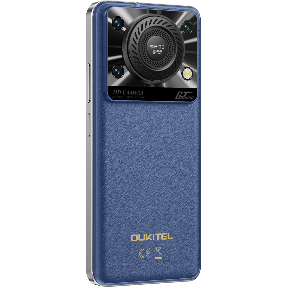 Telefon Oukitel C60, 4G, Octa-Core, 6.88' HD+ 90Hz, 16GB RAM / 128GB, 10000mAh, NFC, Android 15, Blue [5]
