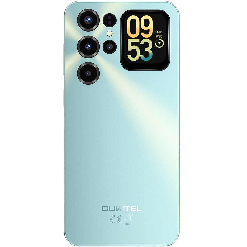 Telefon Oukitel C68 Plus, 4G, Octa-Core, Dual Display 7.2" 120Hz + 1.81" IPS, 16GB RAM 128GB, NFC, 6000mAh, Android 15, Blue [8]