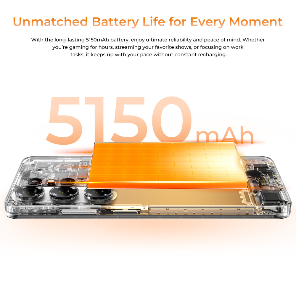 Telefon Oukitel C26, 4G, Dual SIM, 6.63" 90Hz, Octa-Core T615, 6GB RAM, 128GB, 5150mAh, Android 16, Purple [5]