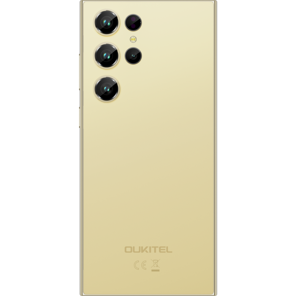 Telefon Oukitel C61 Pro, 4G, Octa-Core, 6.88' HD+ 90Hz, 24GB RAM / 256GB, 5150mAh, NFC, Android 15, Gold [3]