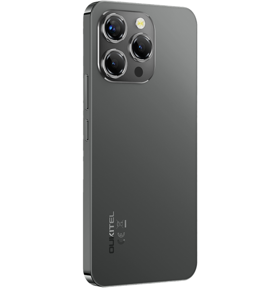 Telefon Oukitel P1, Dual SIM, 4G, 6.7-inch AMOLED FHD+ 120Hz, 24GB RAM / 256GB, 5150mAh, NFC, Android 15, Black [7]