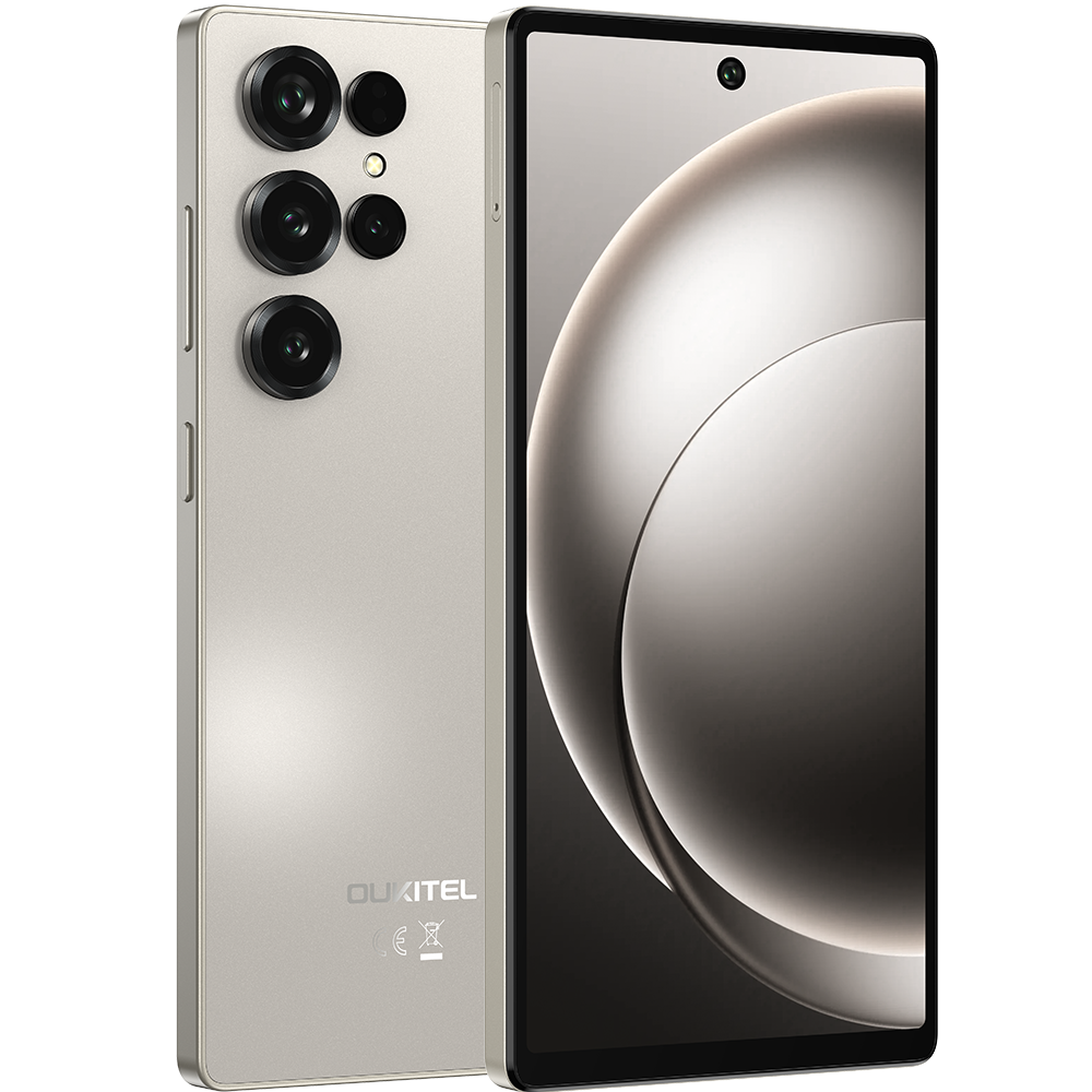 Telefon Oukitel C66, 4G, 6.73" 120Hz, Octa-Core T615, 8GB RAM, 256GB, NFC, 64MP, Android 16, Titanium Gray [2]