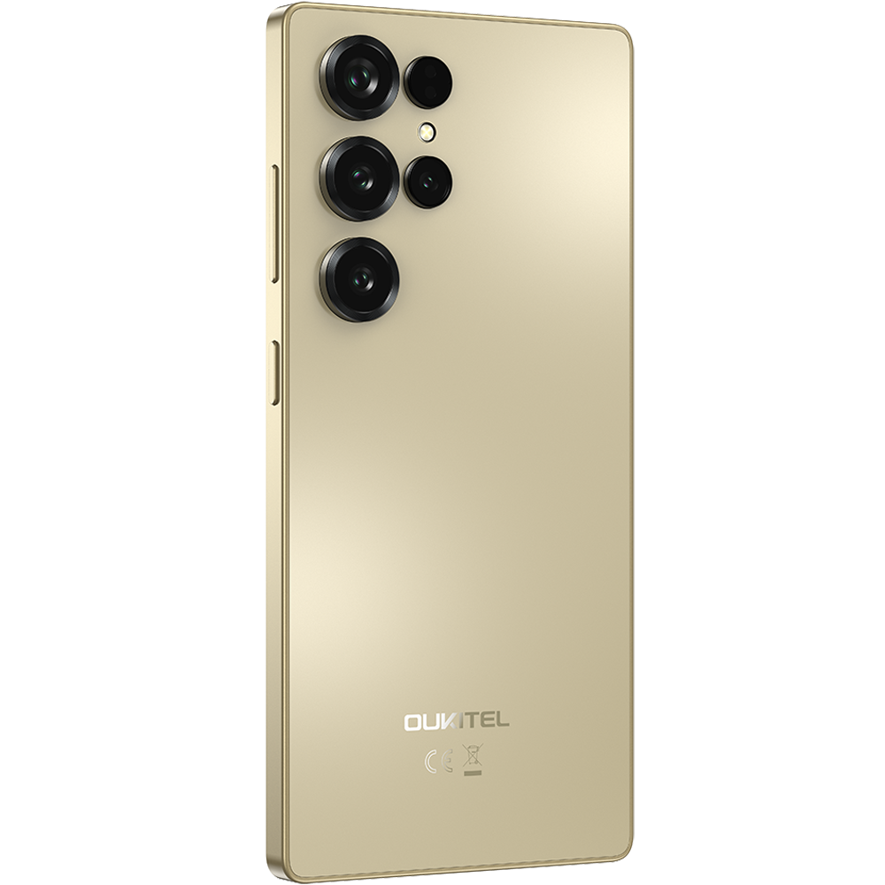 Telefon Oukitel C66, 4G, 6.73" 120Hz, Octa-Core T615, 8GB RAM, 256GB, NFC, 64MP, Android 16, Gold [8]
