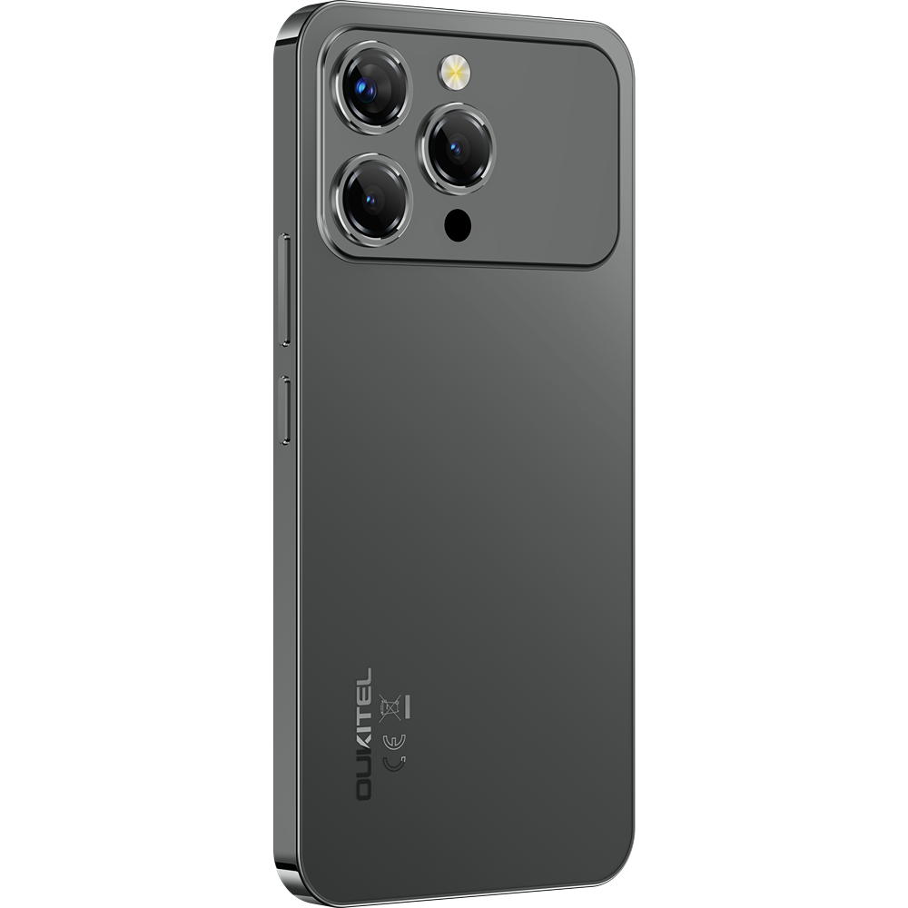 Telefon Oukitel P1 Pro, 4G, 6.7' AMOLED FHD+ 120Hz, 32GB RAM / 512GB, 5150mAh, NFC, Android 15, Black [6]