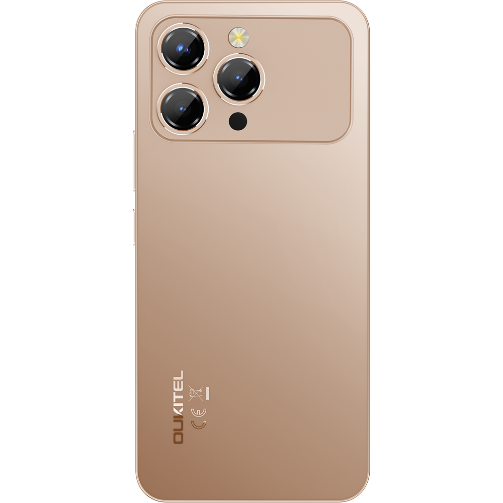 Telefon Oukitel P1 Pro, 4G, 6.7' AMOLED FHD+ 120Hz, 32GB RAM / 512GB, 5150mAh, NFC, Android 15, Gold [11]