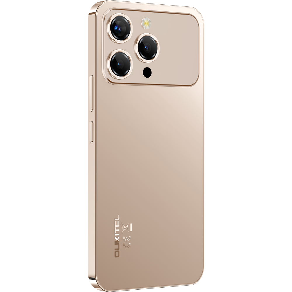 Telefon Oukitel P1 Pro, 4G, 6.7' AMOLED FHD+ 120Hz, 32GB RAM / 512GB, 5150mAh, NFC, Android 15, Gold [8]