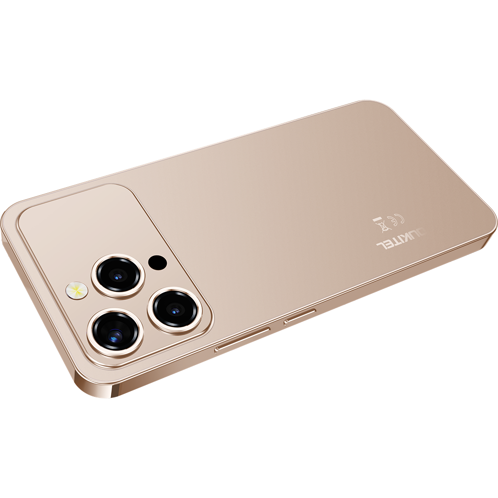 Telefon Oukitel P1 Pro, 4G, 6.7' AMOLED FHD+ 120Hz, 32GB RAM / 512GB, 5150mAh, NFC, Android 15, Gold [10]