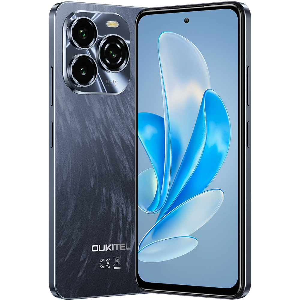 Telefon Oukitel C65, Dual SIM, 4G, Octa-Core, 6.7-inch HD+ 90Hz, 16GB RAM / 128GB, 5150mAh, NFC, Android 15, Dark Blue [1]