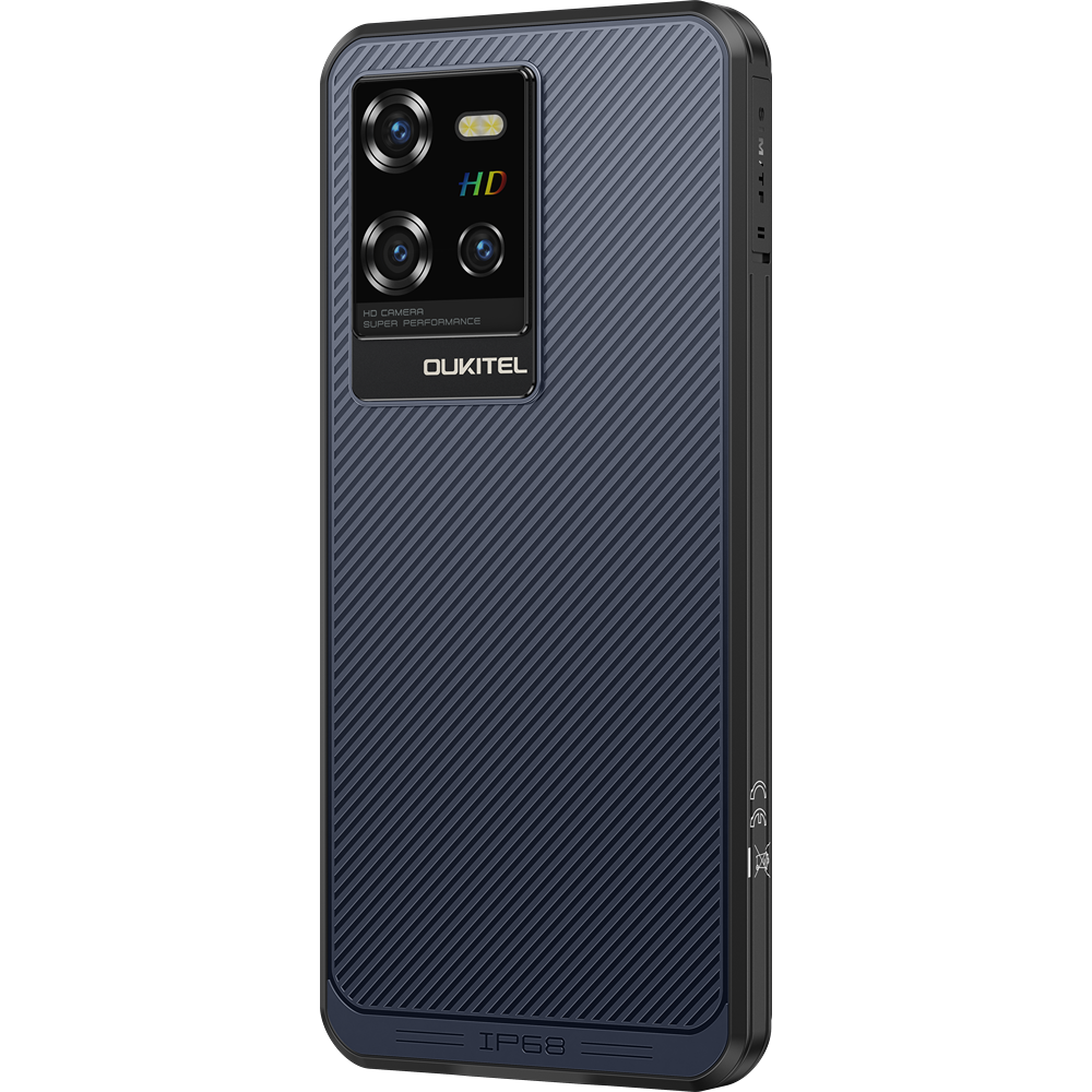 Resigilat telefon Oukitel WP50, 5G, Dual SIM, 6.6" HD+, 256GB, NFC, GPS, Android 14, Blue [12]