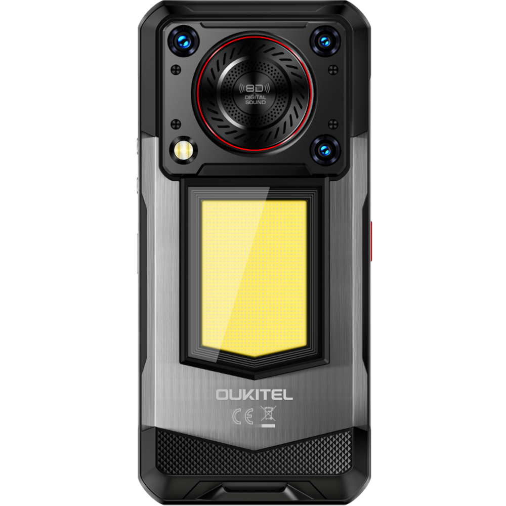 Telefon Oukitel WP56, 5G, Octa-Core Dimensity 7050, 6.8' FHD+ 120Hz, 256GB, 16000mAh, NFC, IP69/IP69K, Android 15, Black [9]