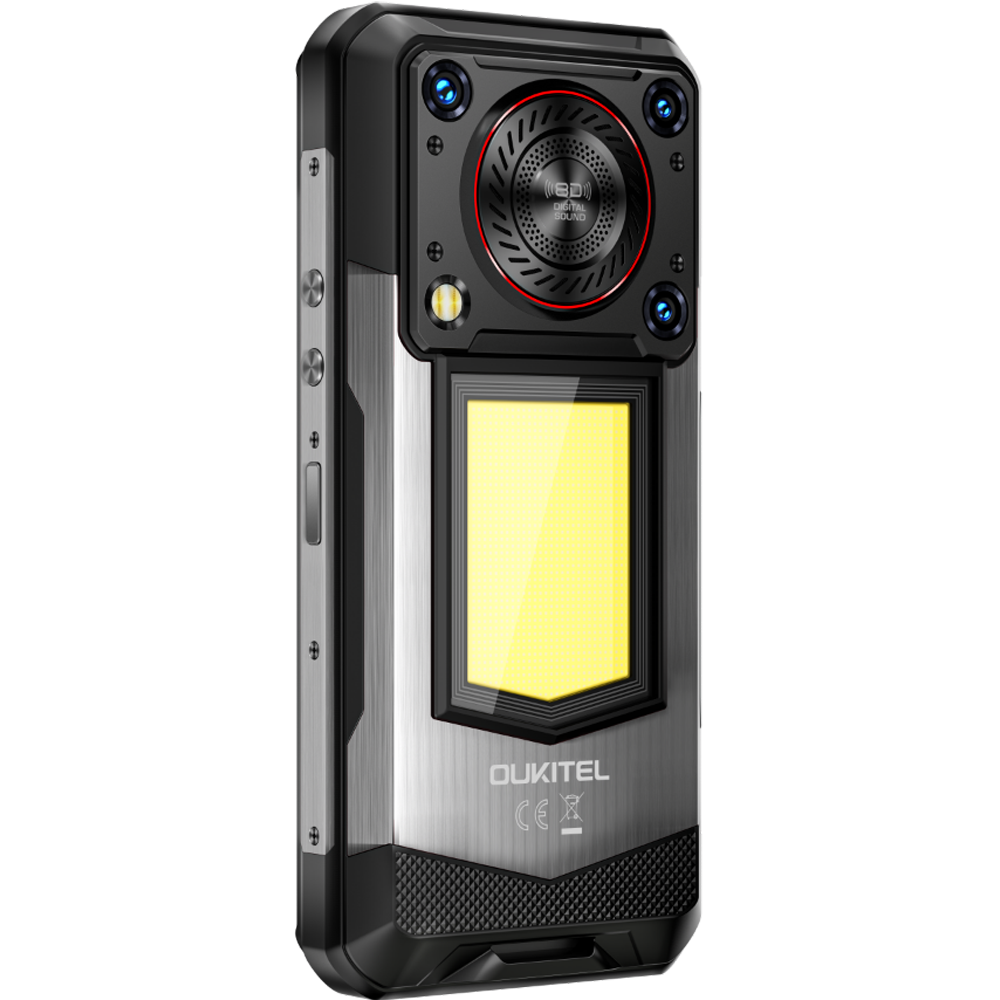 Telefon Oukitel WP56, 5G, Octa-Core Dimensity 7050, 6.8' FHD+ 120Hz, 256GB, 16000mAh, NFC, IP69/IP69K, Android 15, Black [8]