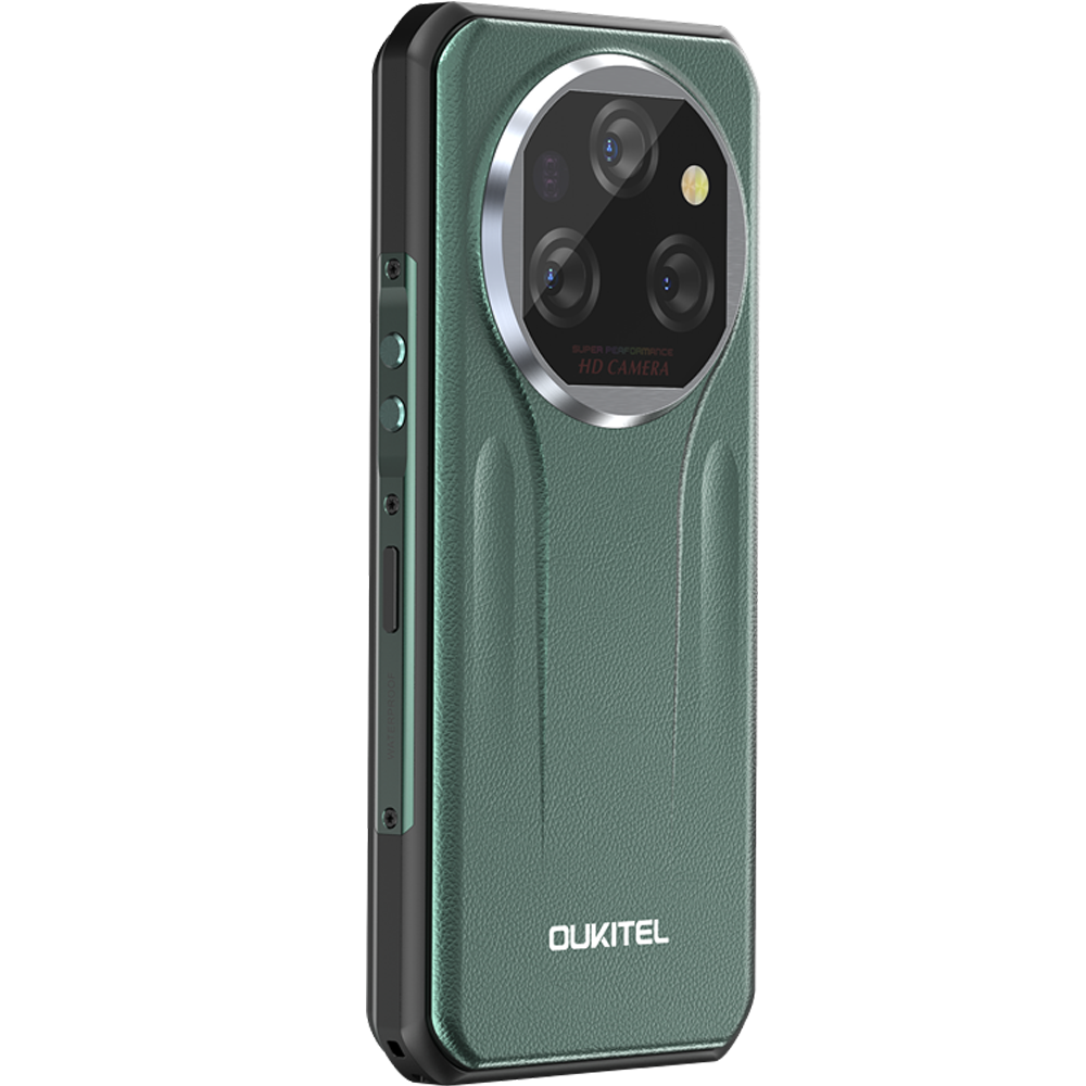 Oukitel WP39 Pro, 5G, Octa-Core, 6.6' 2K IPS, 512GB, 11000mAh, NFC, IP69/IP69K, Android 14, Green [15]