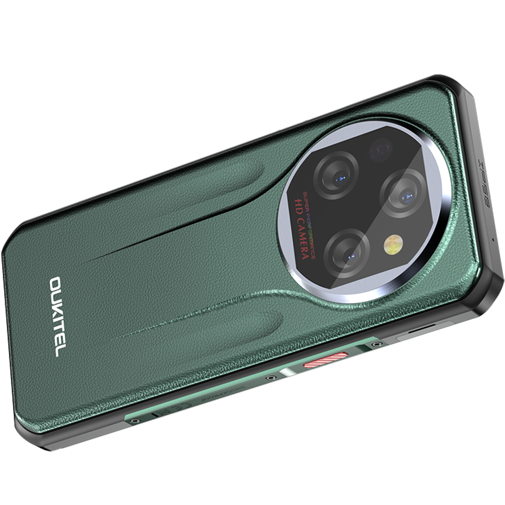 Oukitel WP39 Pro, 5G, Octa-Core, 6.6' 2K IPS, 512GB, 11000mAh, NFC, IP69/IP69K, Android 14, Green [14]