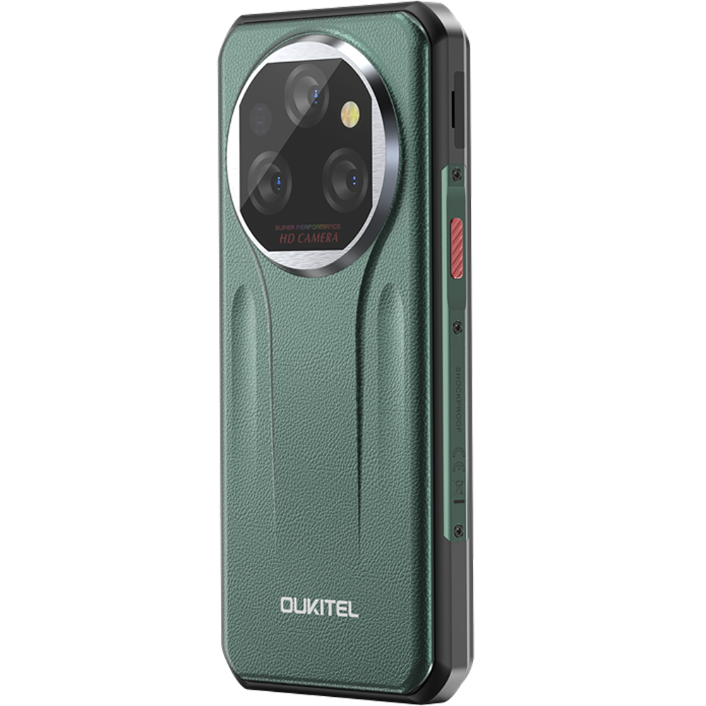 Oukitel WP39 Pro, 5G, Octa-Core, 6.6' 2K IPS, 512GB, 11000mAh, NFC, IP69/IP69K, Android 14, Green [16]