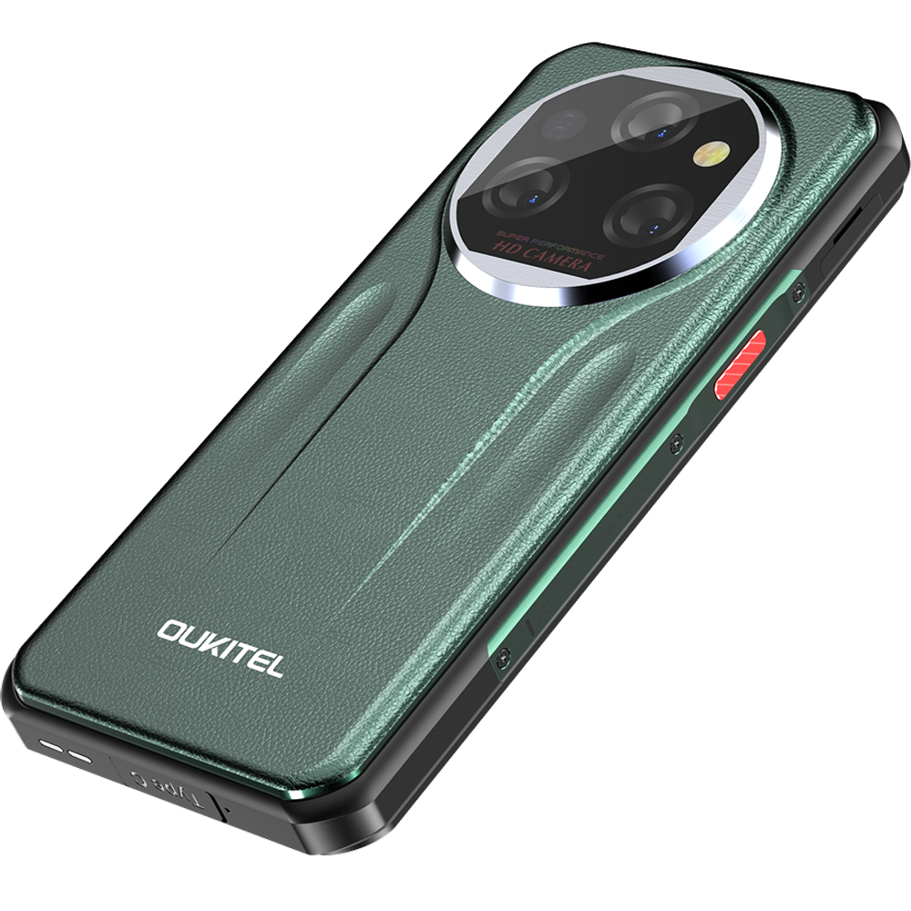 Oukitel WP39 Pro, 5G, Octa-Core, 6.6' 2K IPS, 512GB, 11000mAh, NFC, IP69/IP69K, Android 14, Green [12]