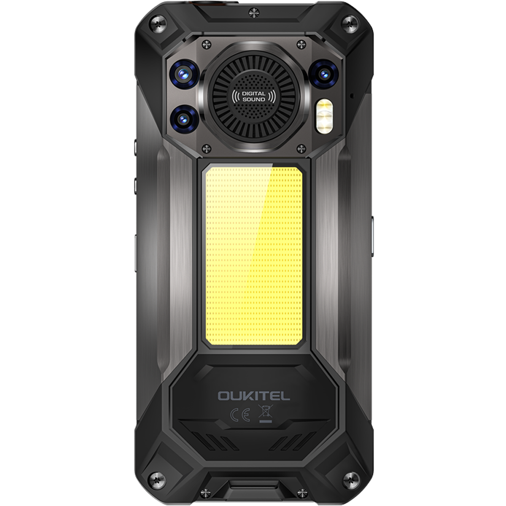 Telefon Oukitel WP61, 5G, Dual SIM, 6.8" 120Hz, Dimensity 7025, 12GB RAM, 512GB, NFC, 108MP Night Vision, 20000mAh, Android 16, Black [2]