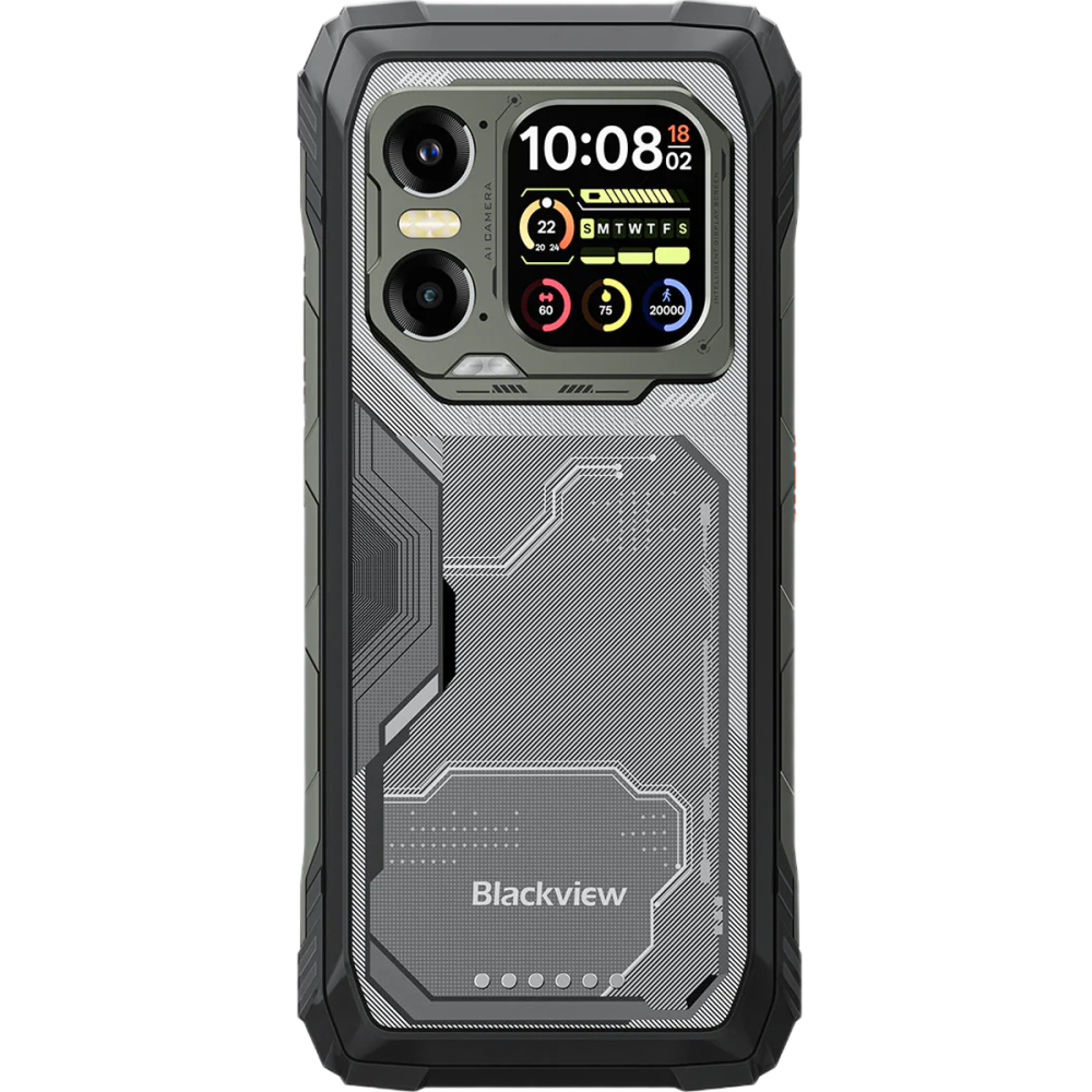 Telefon rugged Blackview Xplore 1 5G Dual SIM 16GB+ 512GB Dual Display 6.78" 2K 120Hz + 2-inch NFC 20000mAh Android 15 Black [5]