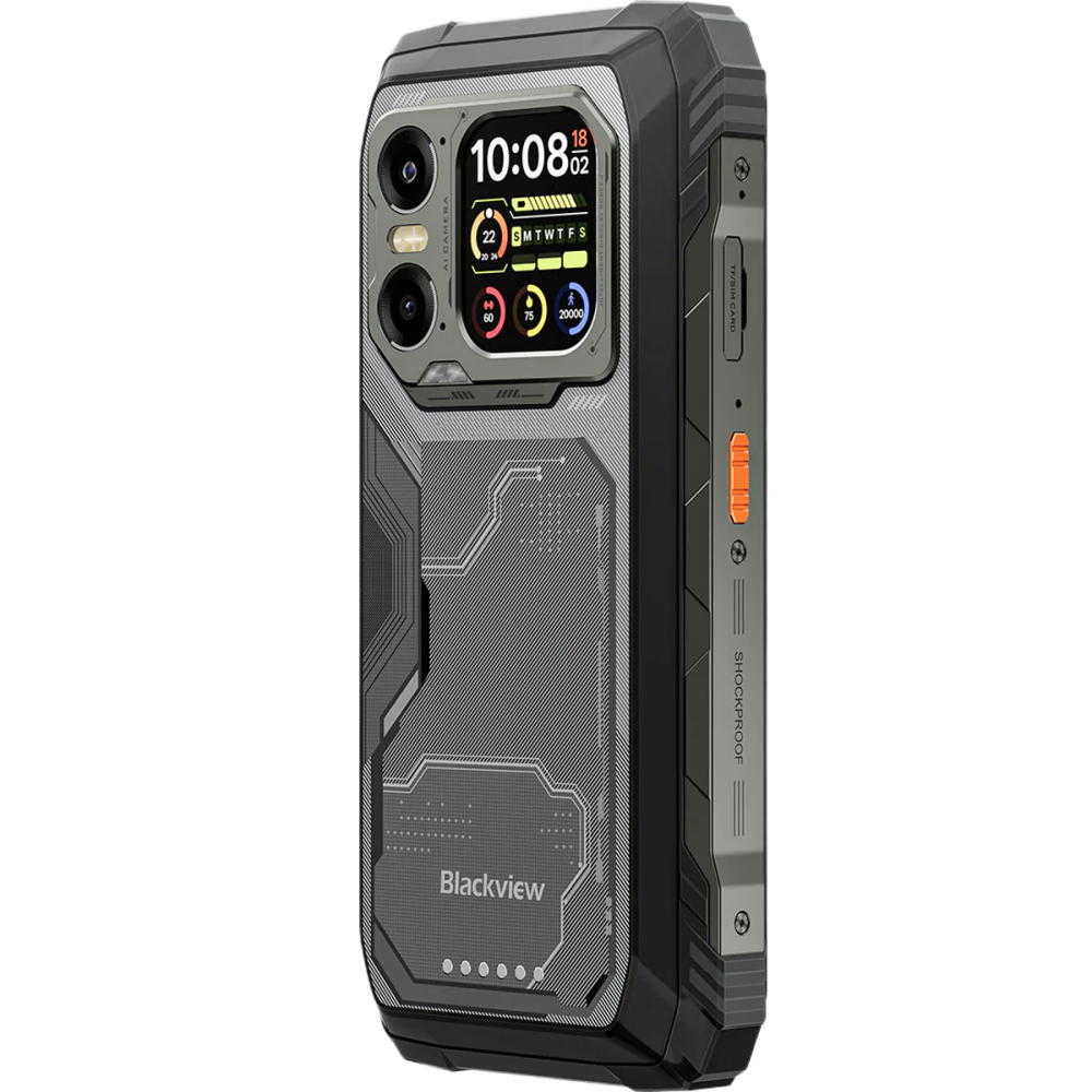 Telefon rugged Blackview Xplore 1 5G Dual SIM 16GB+ 512GB Dual Display 6.78" 2K 120Hz + 2-inch NFC 20000mAh Android 15 Black [6]