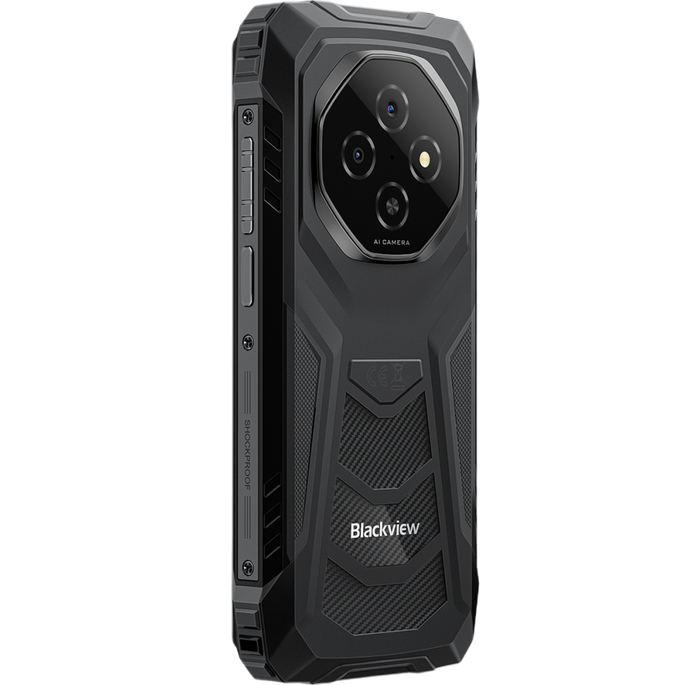 Blackview FORT 1, 4G, Dual SIM, 6.56" 90Hz, 6GB RAM, 256GB, NFC, 10000mAh, Android 15, Black [7]