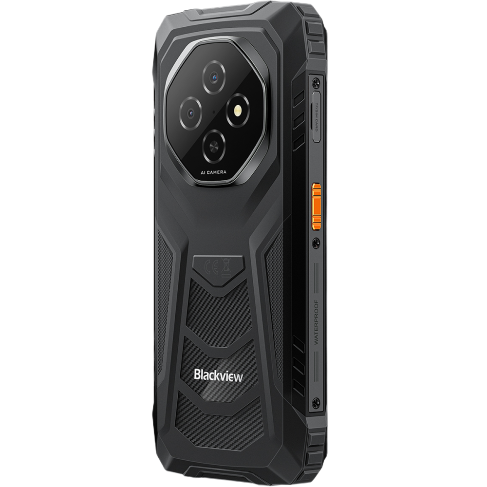 Telefon rugged Blackview FORT 1 4G Dual SIM 6.56" 90Hz HD+ 4GB RAM 128GB NFC 10000mAh Android 15 Black [6]