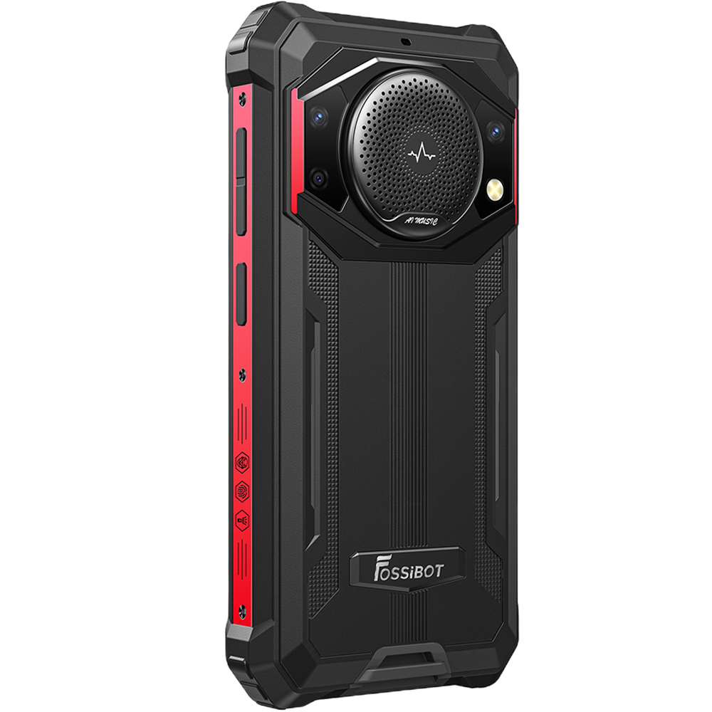 Telefon rugged Fossibot F101P, 4G, 5.45-inch, Helio P22, 4GB RAM, 64GB, 10600mAh, Android 13, Red [7]