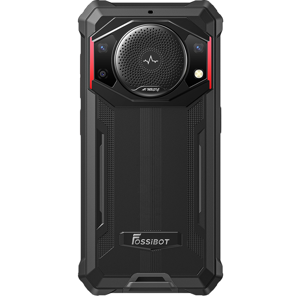 Telefon rugged Fossibot F101P, 4G, 5.45-inch, Helio P22, 4GB RAM, 64GB, 10600mAh, Android 13, Red [4]