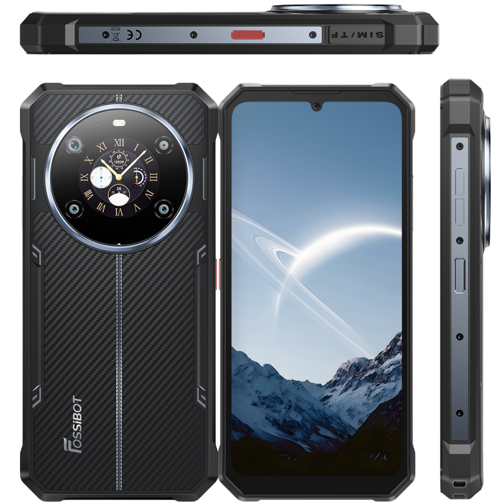 Telefon rugged Fossibot F109s, 4G, Dual SIM, 6.75" IPS, Helio G81, 6GB RAM, 256GB, 10600mAh, Android 14, Blue [8]