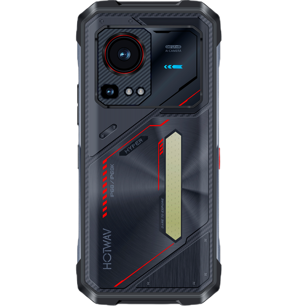 Hotwav Hyper 7s, 5G, 6.6" 120Hz, 8-Core T8200, 256GB, NFC, RGB Light, Android 15, Black [3]