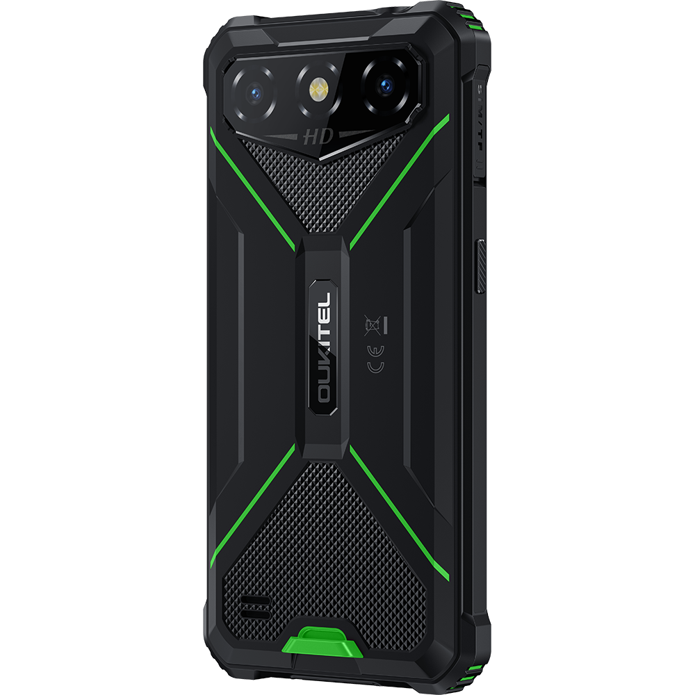 Telefon rugged Oukitel G3, 4G, 6.0" HD+ IPS, Quad-Core, 16GB RAM + 64GB, Radio FM, 6300mAh, Android 14, Green [7]