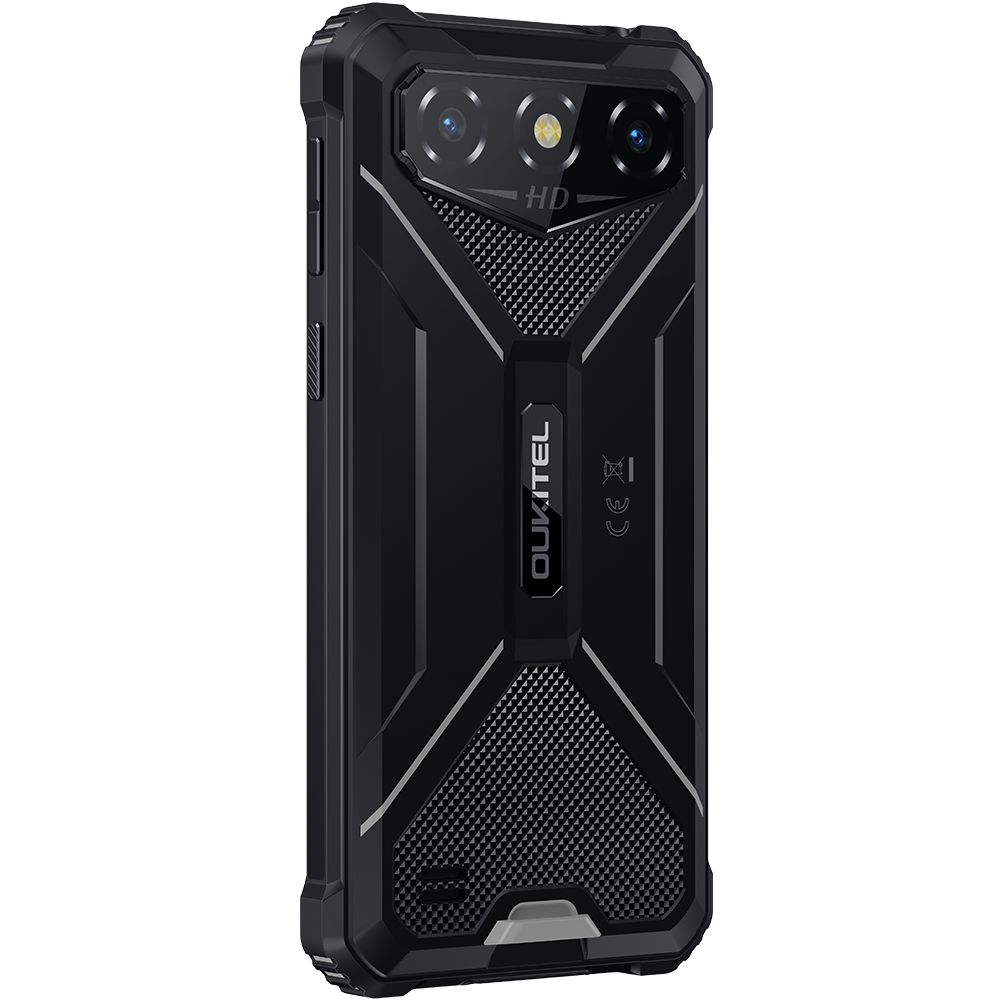 Mobile Phone Oukitel G3, 4G, 6.0" HD+ IPS, Quad-Core, 16GB RAM + 64GB, Radio FM, 6300mAh, Android 14, Black [5]