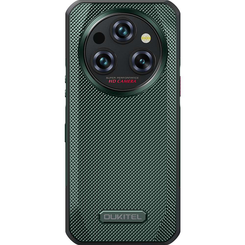 Telefon Oukitel WP35, 5G, Dual SIM, 6.6" 2K, MTK Dimensity 6100 Plus, 8GB RAM, 256GB, NFC, 11000mAh, Android 14, Green [11]