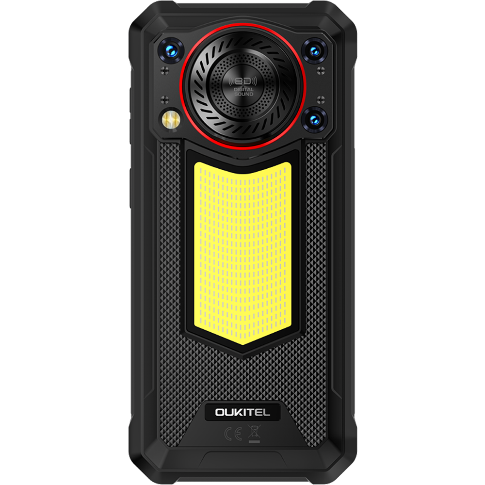 Telefon rugged Oukitel WP53, 4G, 6.52-inch HD+, 8GB RAM, 128GB, 11000mAh, NFC, Android 15, Black [9]