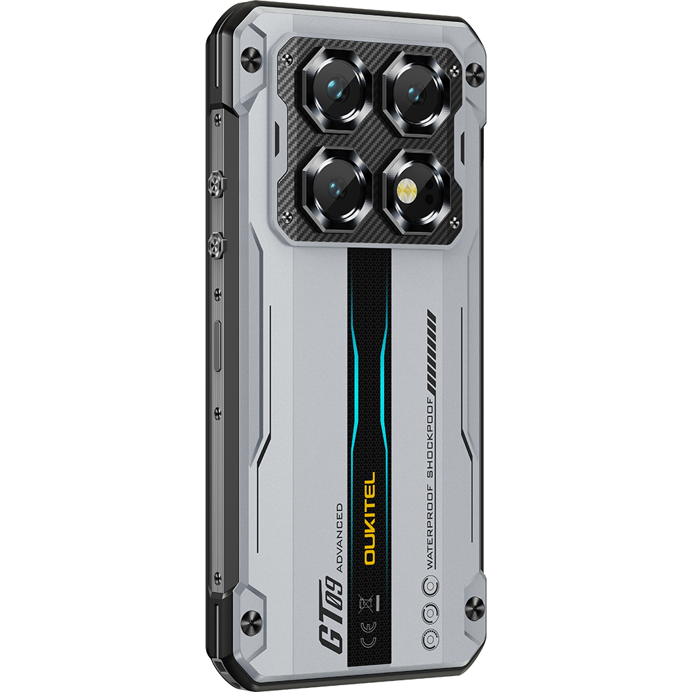 Telefon rugged Oukitel WP60, 5G, 7.2" IPS 120Hz, Dimensity 7025, 8GB RAM, 256GB, NFC, Android 15, Silver [5]